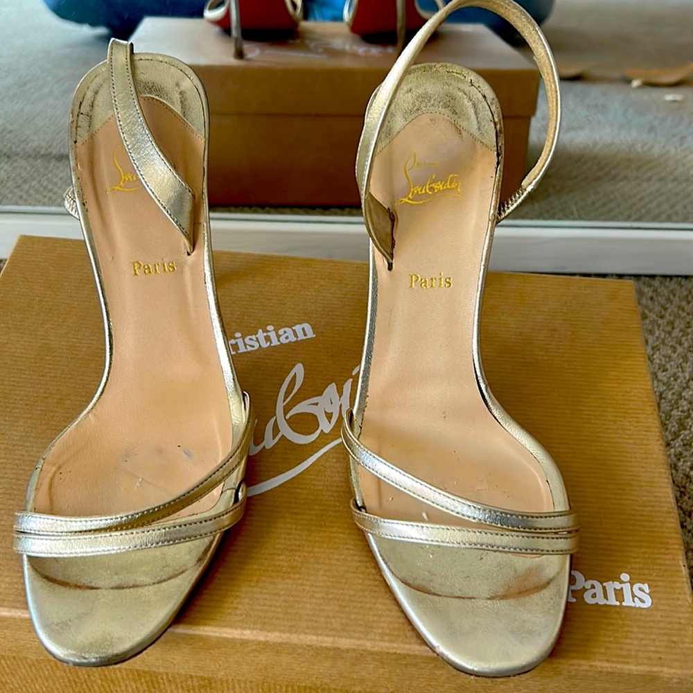 Christian Louboutin hood sandal